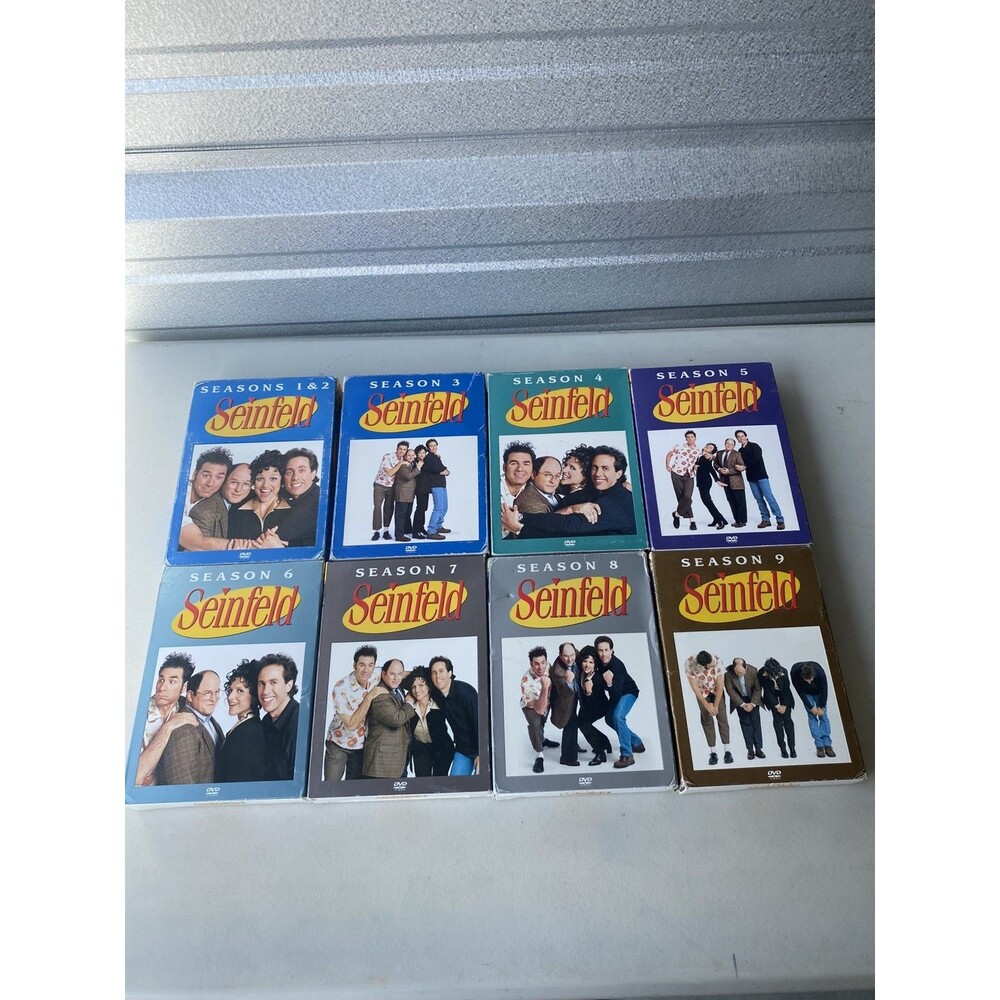 Seinfeld Seasons 1-9 Complete TV Series DVD Lot Volume 1 2 3 4 5 6 7 8 9 Discs